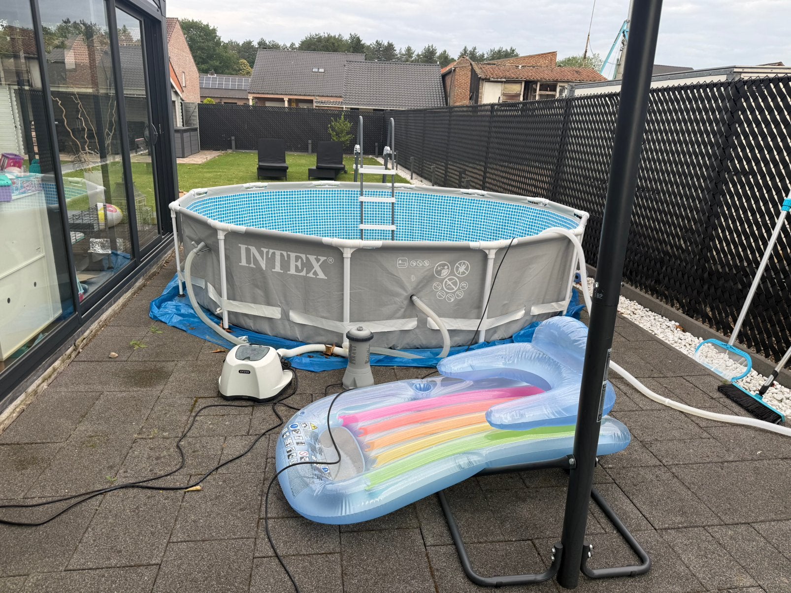 Intex zewmbad 3,66, Ophalen, Zo goed als nieuw