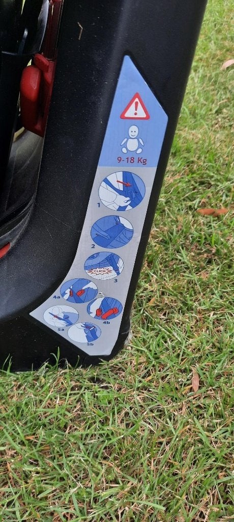 siège auto pour enfants, Enfants & Bébés, Chaises pour enfants, Enlèvement, Comme neuf, Chaise évolutive, Ceinture(s)