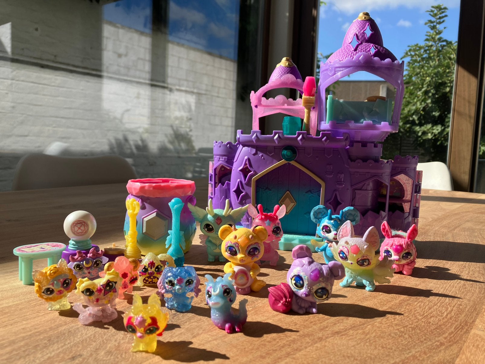 Hatchimals CollEGGtibles Coral Castle,15 figuren,accessoires, Enlèvement, Comme neuf