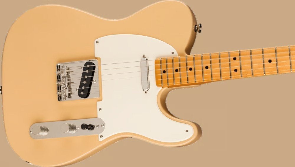 Squier Classic Vibe Telecaster jaren 50 - Vintage Blonde, Ophalen, Zo goed als nieuw, Solid body, Fender