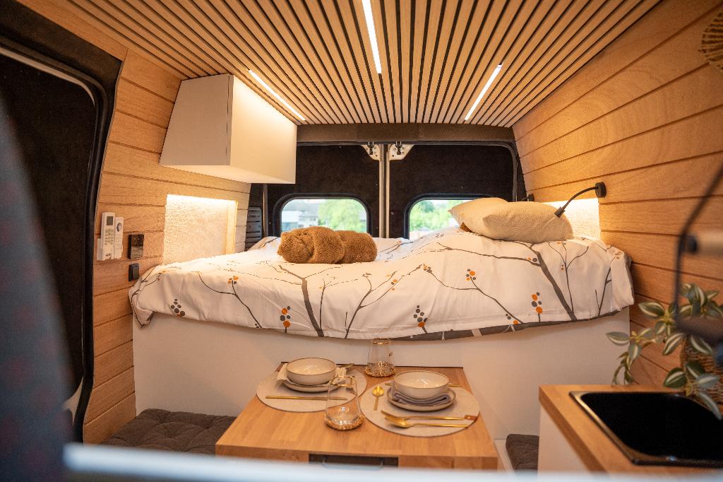 *** Mobilhome Citroen Jumper Off Grid 2/3 personen ***, Caravans en Kamperen, Mobilhomes, Bedrijf, tot en met 3, Buscamper of Camperbus