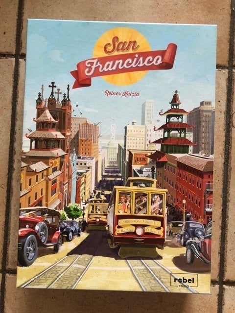 SAN FRANCISCO - super jeu familial reiner Knizia état neuf, Envoi