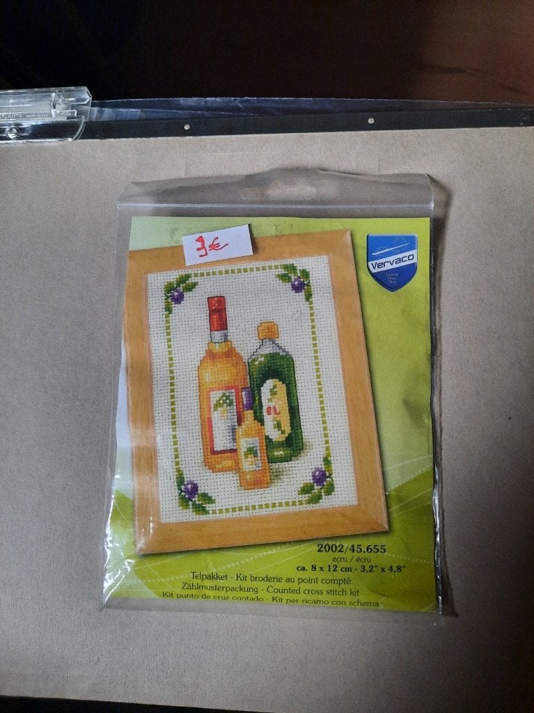 Borduurpakketje - Vervaco 2002/45.655, Ophalen of Verzenden, Nieuw, Handborduren, Borduurpakket