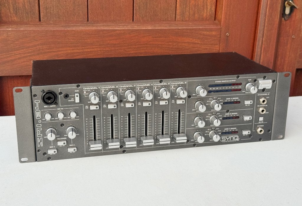 SYNQ SMI-84 Mixer Multi-Zone, Ophalen, Zo goed als nieuw