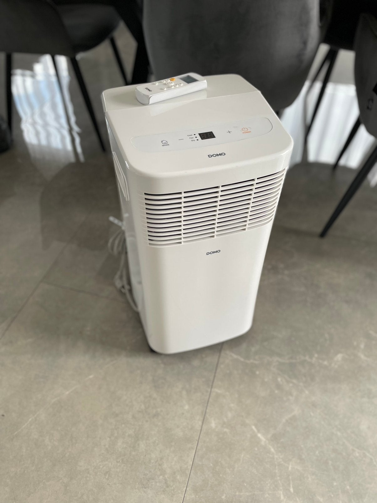 Mobiele airco domo met afstandsbediening, Enlèvement, Comme neuf, Climatiseur mobile, Télécommande