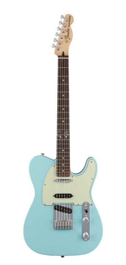 Mexican Fender Deluxe Nashville Telecaster Daphne Blue, Muziek en Instrumenten, Ophalen, Zo goed als nieuw, Solid body, Fender
