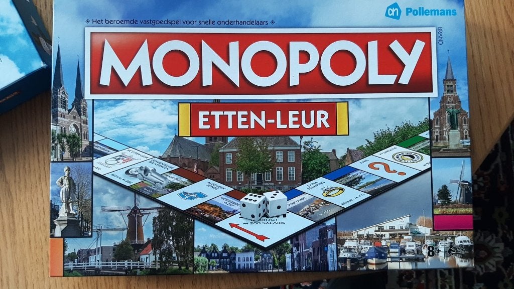 jeu de plateau new Monopoly Etten - Leur Monopolie NL, 1 ou 2 joueurs, Enlèvement ou Envoi, Neuf, Monopooly