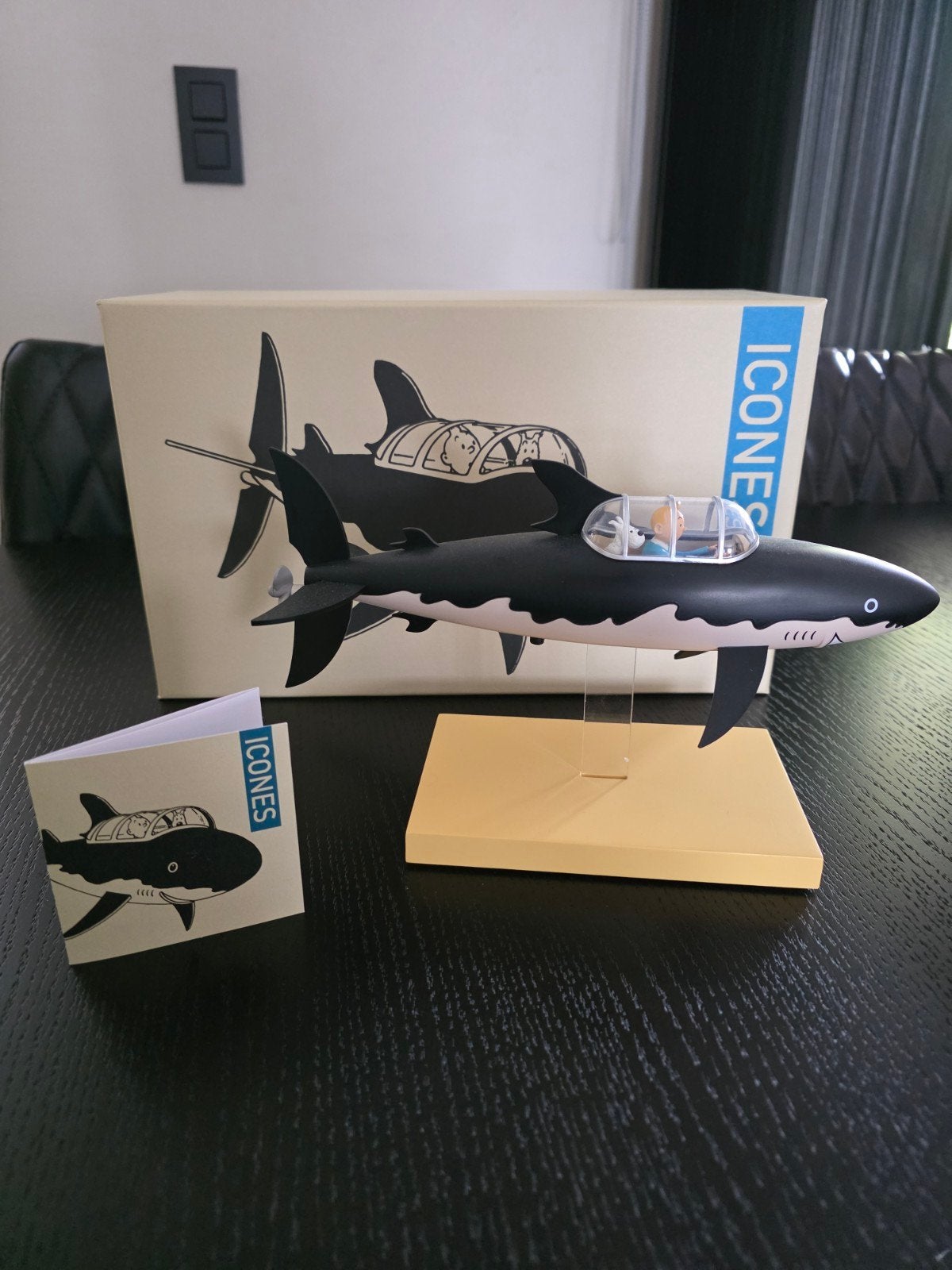Kuifje Onderzeeër 'Les Icônes', Ophalen, Kuifje, Nieuw, Beeldje of Figuurtje