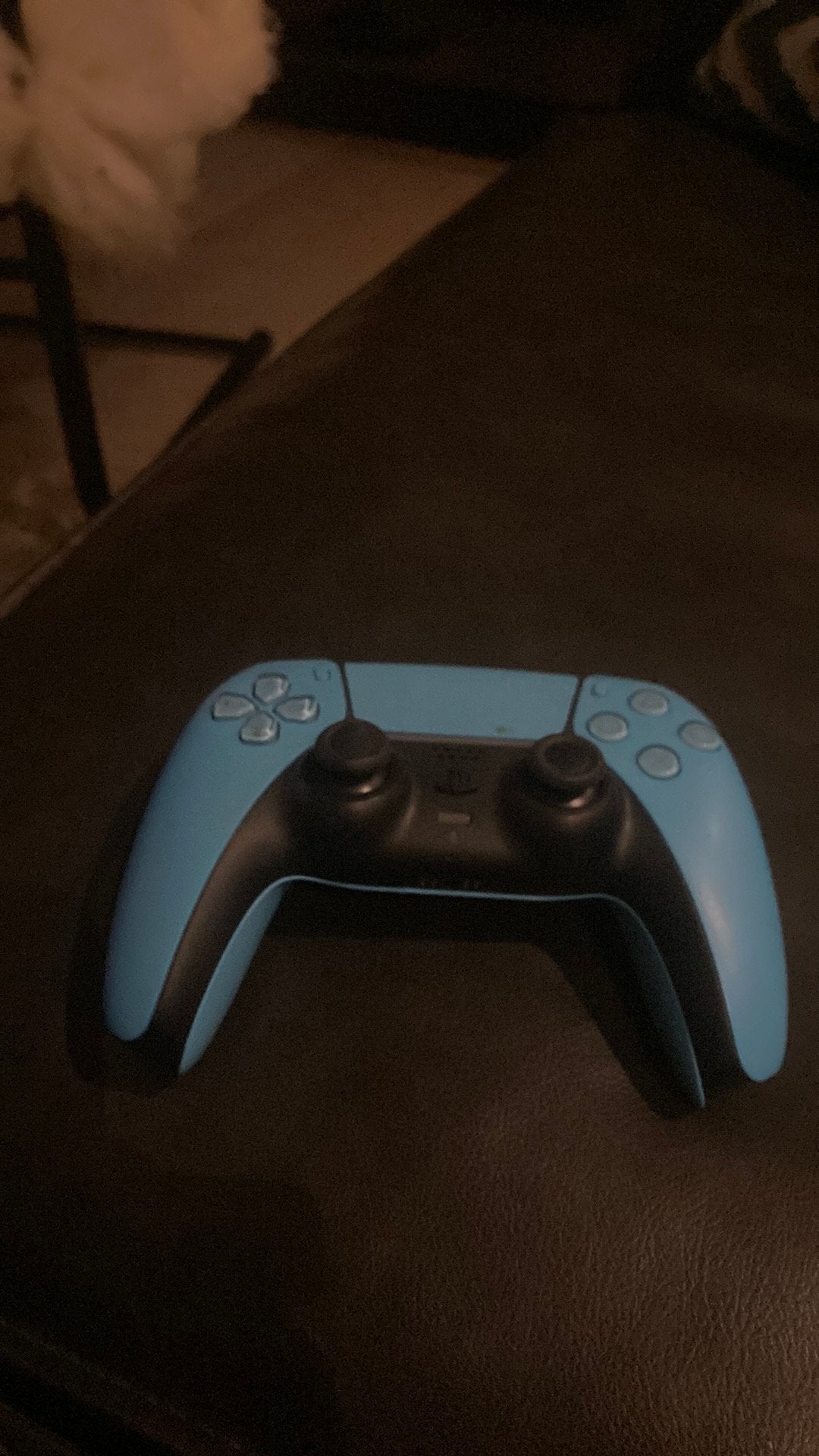 PS 5 controller licht blauw, Games en Spelcomputers, Spelcomputers | Sony PlayStation 5, Ophalen of Verzenden, Gebruikt, Playstation 5