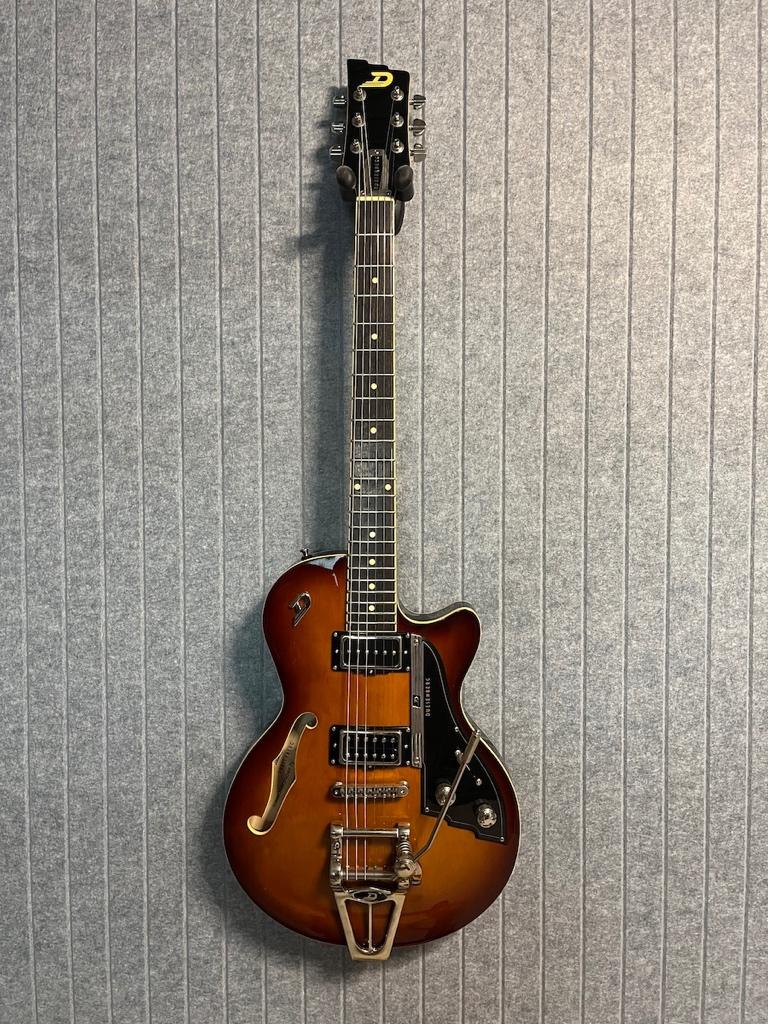 Duesenberg Starplayer TV Vintage Burst, Ophalen, Gebruikt, Semi-solid body, Overige merken