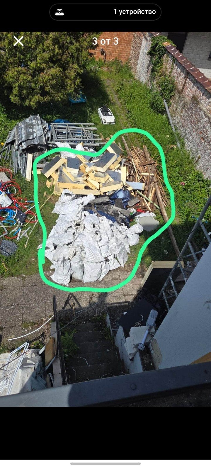 Dechet a vider bon prix 0489279417, Enlèvement, Utilisé