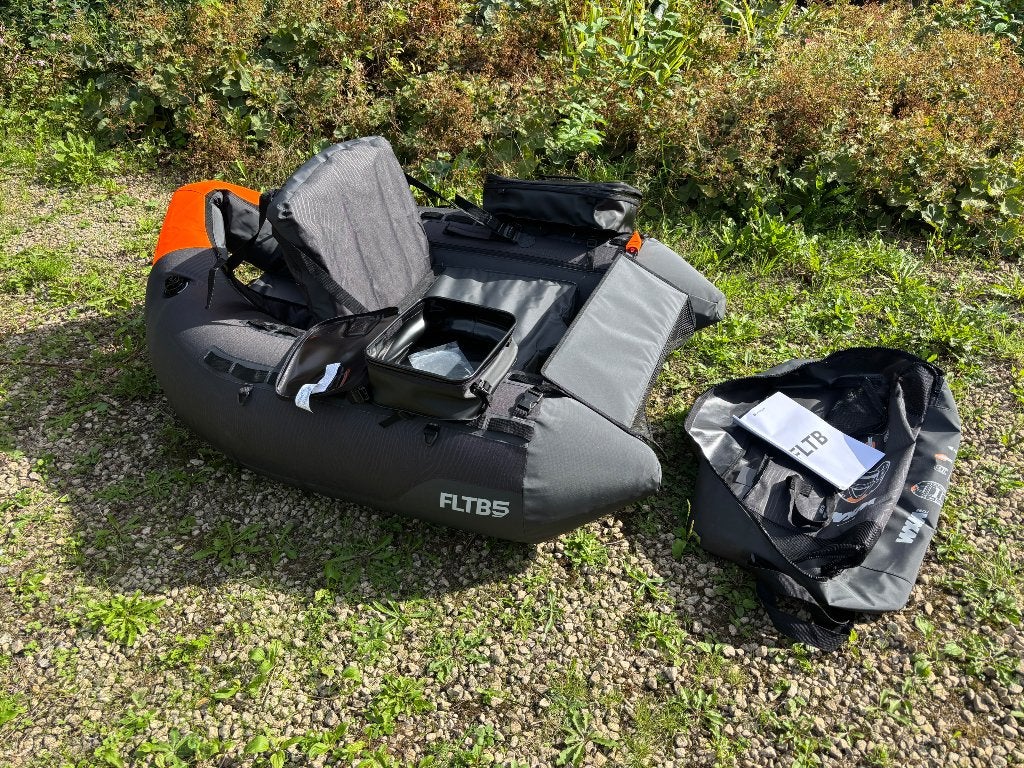 Float Tube Caperlan FLTB 5 + accessoires, Sports nautiques & Bateaux, Pêche à la ligne | Général, Enlèvement, Comme neuf, Autres types