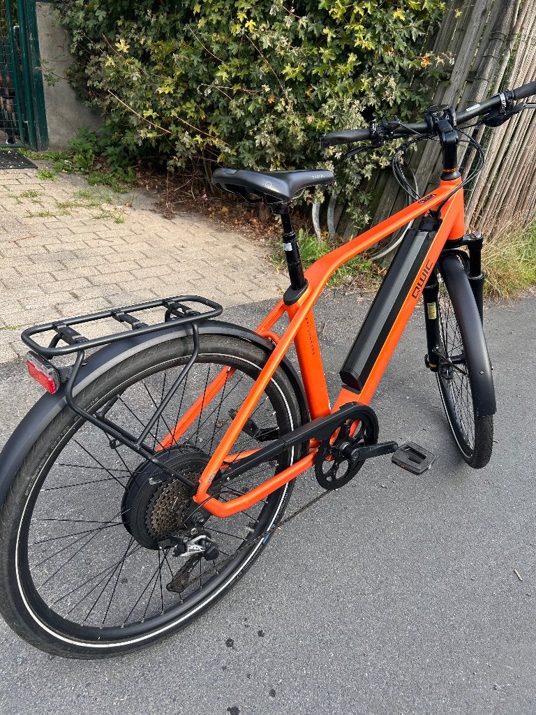 Electrische herenfiets, Autres marques, 50 km par batterie ou plus, Comme neuf, Enlèvement