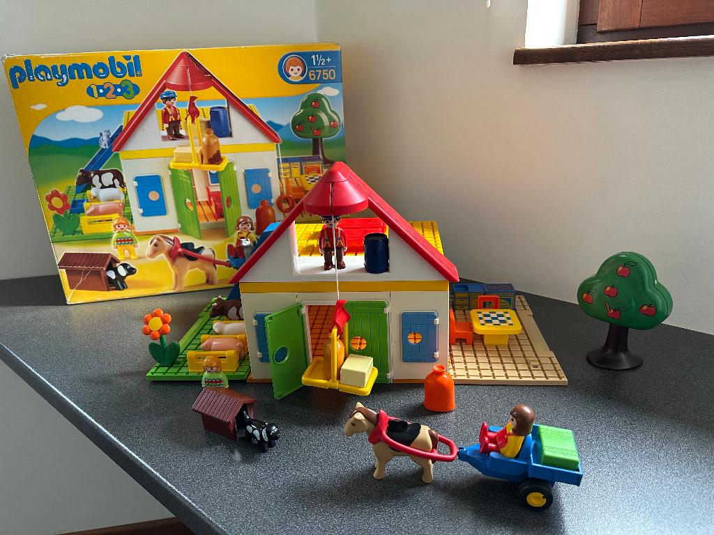Playmobil 6750 grote boerderij in zeer goede staat, Ophalen of Verzenden, Gebruikt