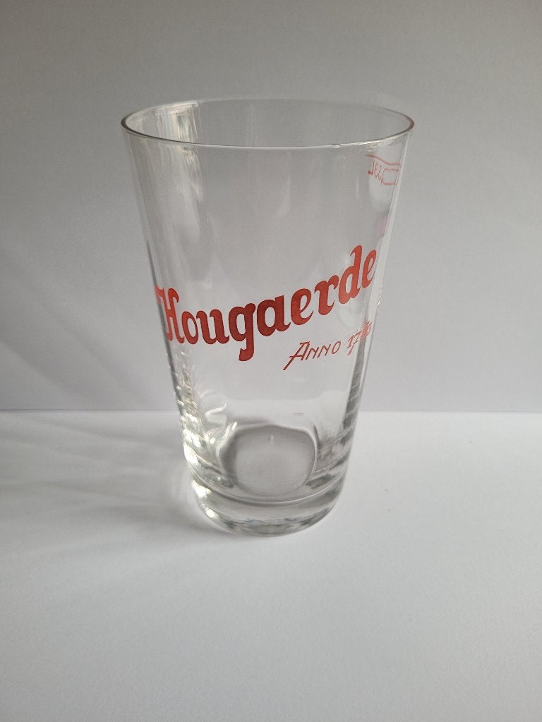 verre émaillé à facettes Hougaerden anno 1753, Enlèvement ou Envoi, Comme neuf, Verre ou Verres, Autres marques