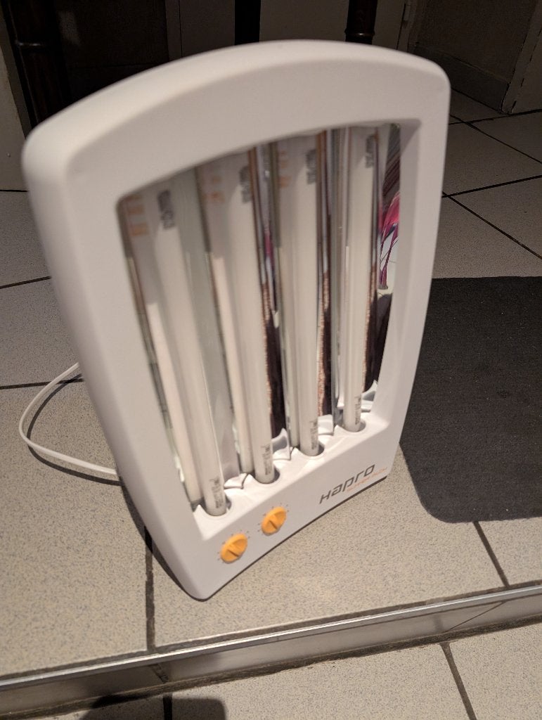 Gezichtsbruiner, Elektronische apparatuur, Zonnebanken en Gezichtsbruiners, Ophalen, Zo goed als nieuw, Gezichtsbruiner, Minder dan 10 lampen