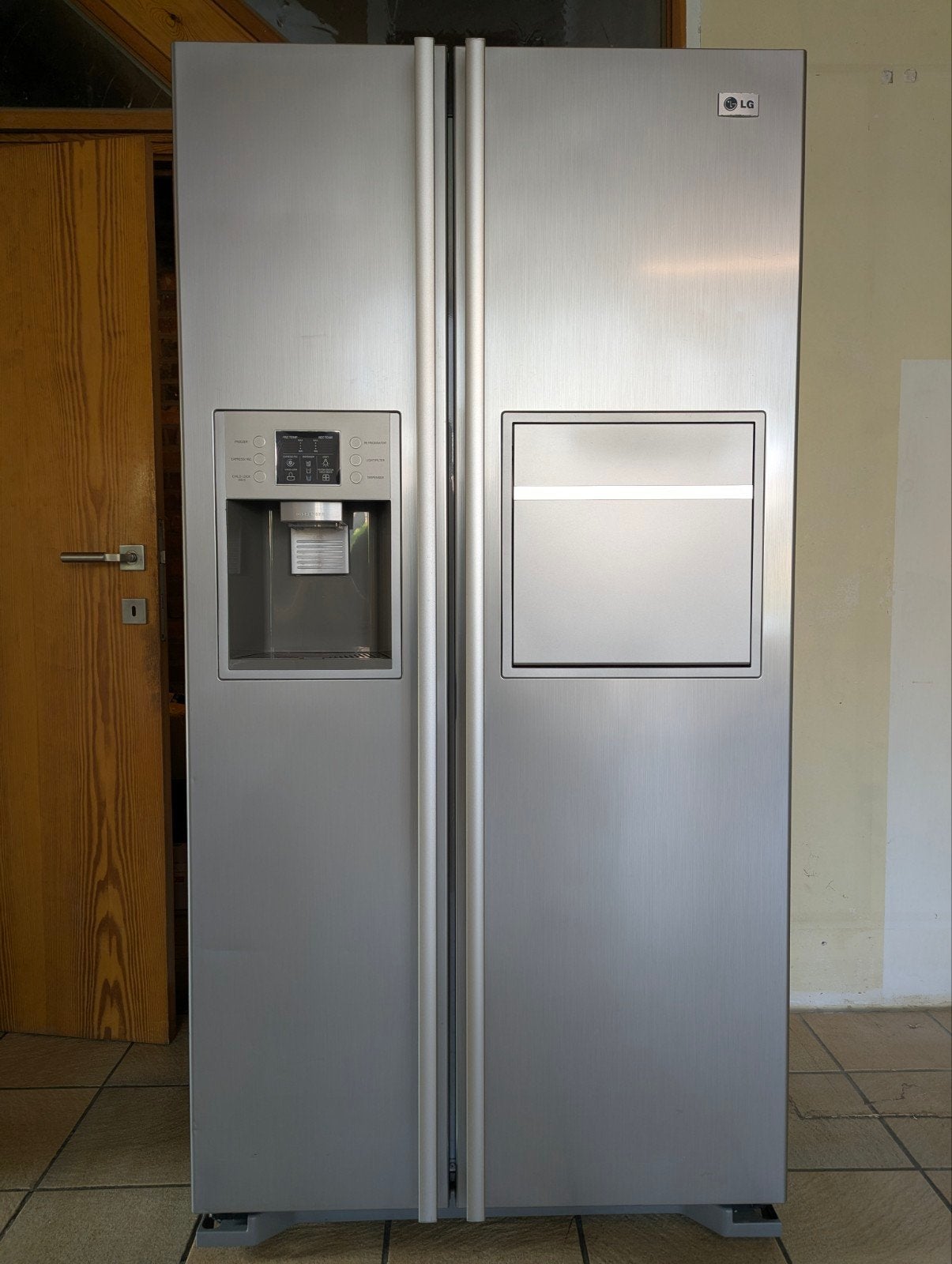 Réfrigérateur américain LG — Fonctionne parfaitement, 160 cm ou plus, Enlèvement, Utilisé, 200 litres ou plus
