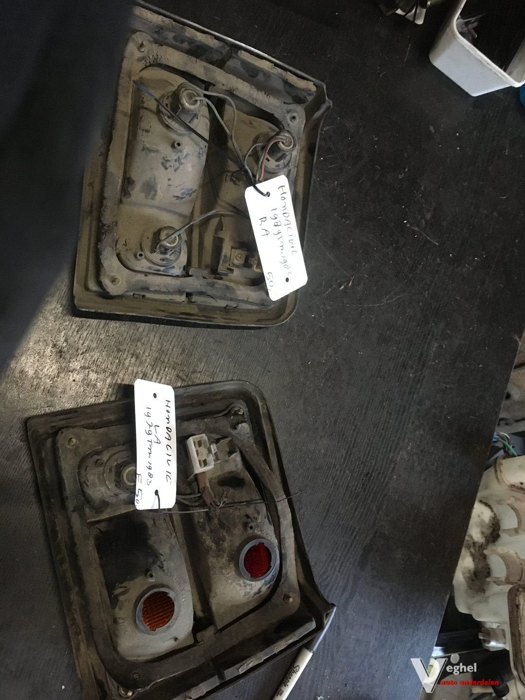 Honda Civic 1979 tm 1983 Achterlicht Links of rechts, -, Utilisé, -, -