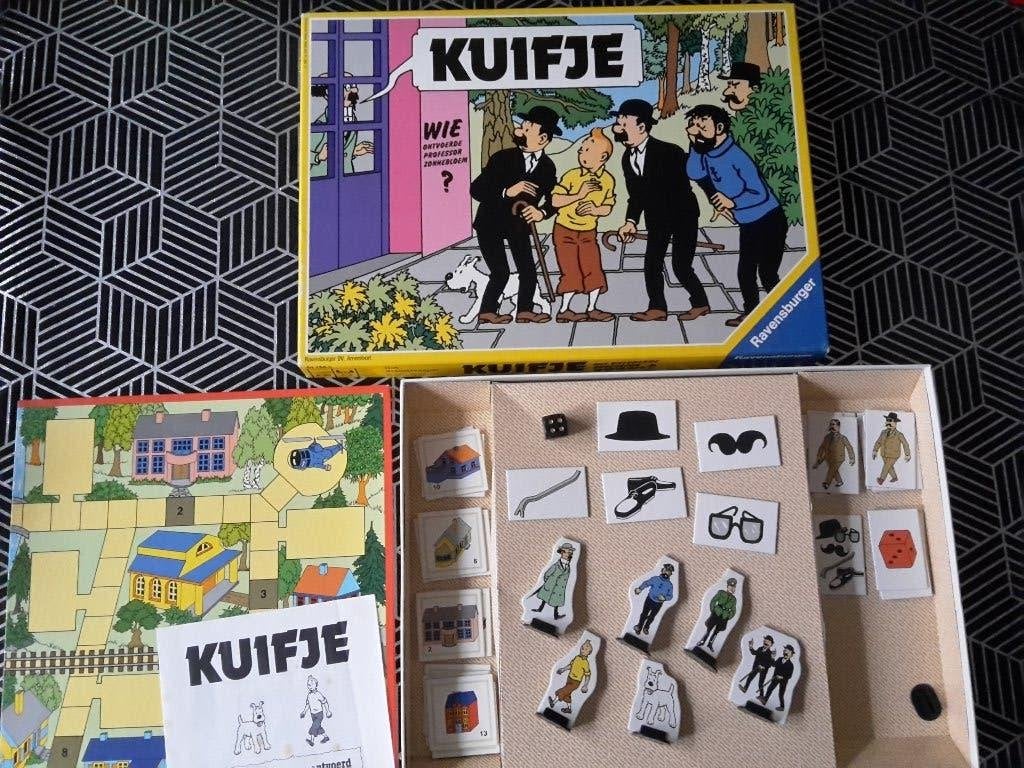 Oud bordspel Kuifje, 1987, in nieuwstaat, 2-4 spelers, 8+, Hobby en Vrije tijd, Gezelschapsspellen | Bordspellen, Zo goed als nieuw