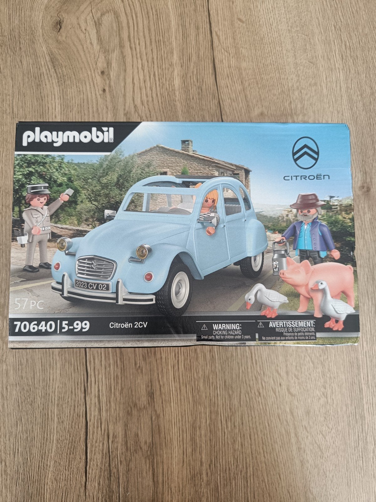 Playmobil - Citroën 2CV, Hobby en Vrije tijd, Modelbouw | Auto's en Voertuigen, Ophalen