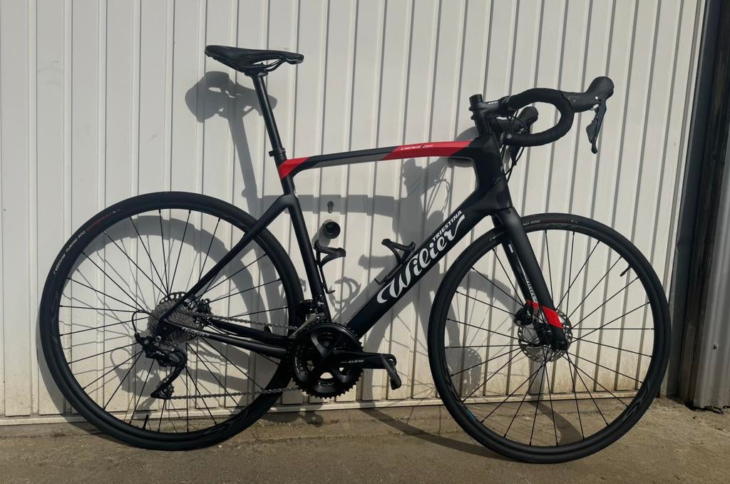 Carbon Racefiets willier cento 1 ndr 56 nieuwstaat !!, Fietsen en Brommers, Fietsen | Racefietsen, Zo goed als nieuw, Carbon, Ophalen