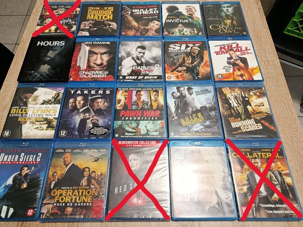Blu-Rays te koop, Enlèvement ou Envoi, Comme neuf, Autres genres, Coffret