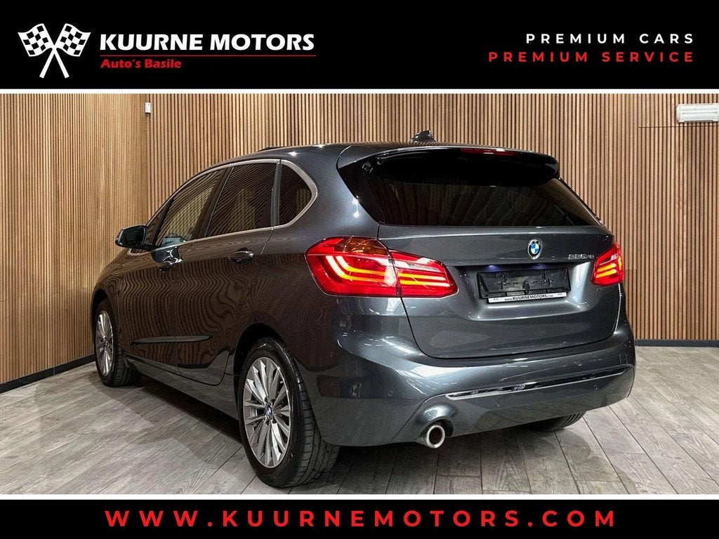 BMW 2 Serie 225 xe Luxury Alu17"/Pano/Cam/Leder/Led/Hud/Keyl, Autos, BMW, Argent ou Gris, Euro 6, Entreprise, Noir