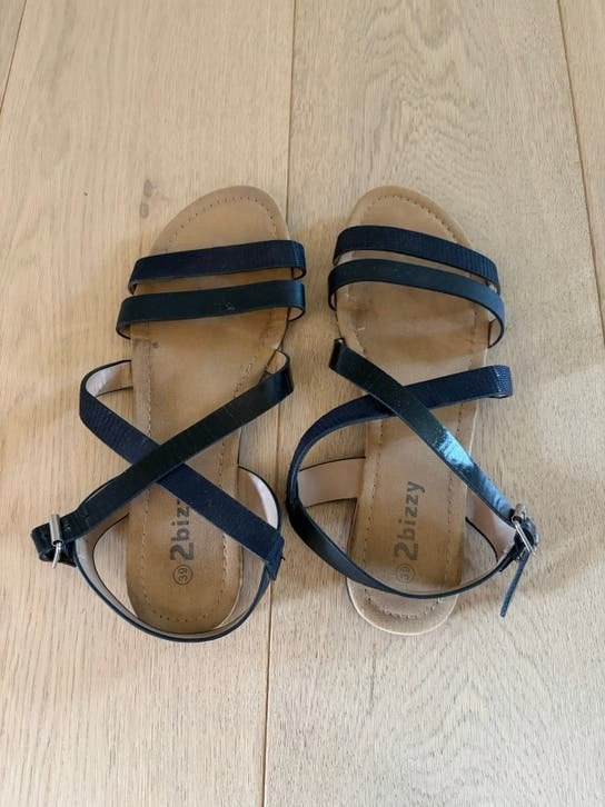 Sandalen maat 39, Vêtements | Femmes, Chaussures, Enlèvement ou Envoi, Noir, Sandales et Mûles
