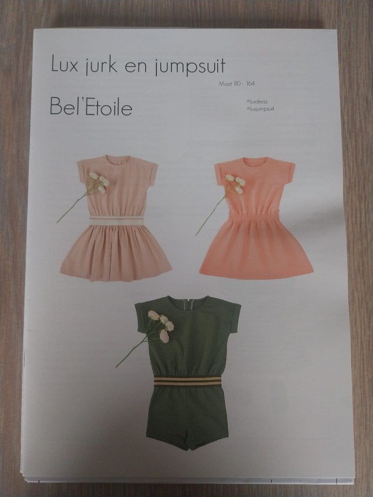 Naaipatroon jurk en jumpsuit, Hobby & Loisirs créatifs, Patrons de vêtements, Autres marques, Enlèvement ou Envoi, Autres types