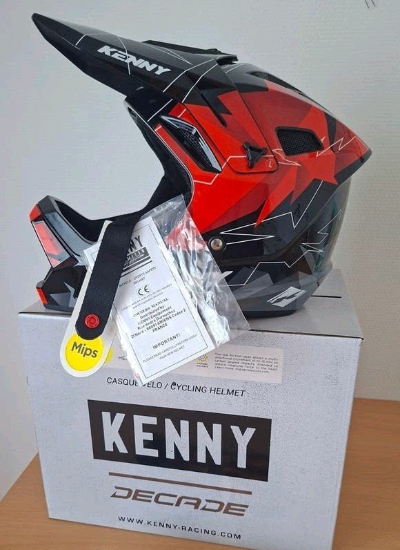 Kenny decade mips  bmx helm Fly racing bmx broek, Ophalen, L