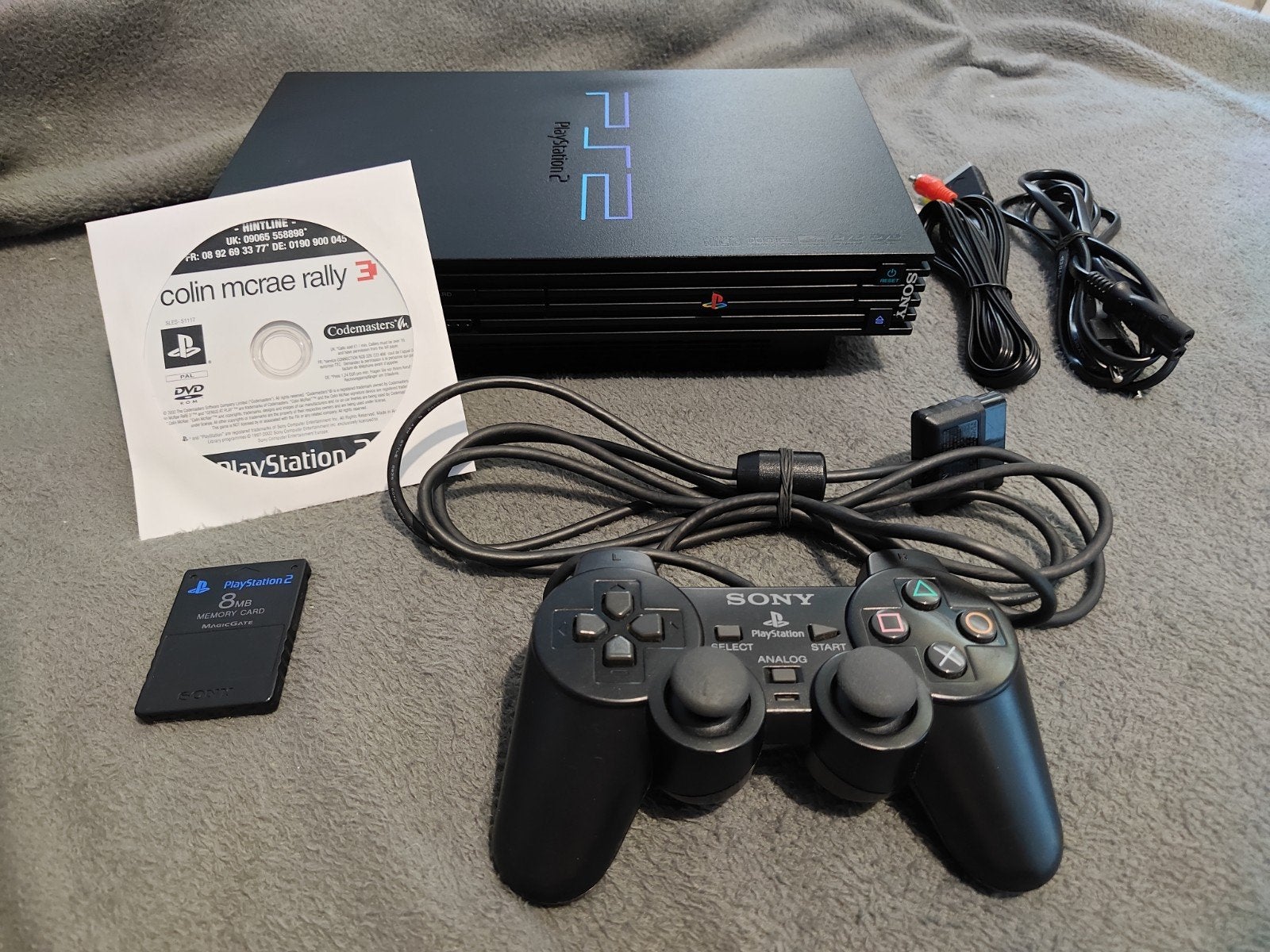 Pack Sony PlayStation 2 Fat., Games en Spelcomputers, Spelcomputers | Sony PlayStation 2, Met games, Ophalen of Verzenden, Zo goed als nieuw