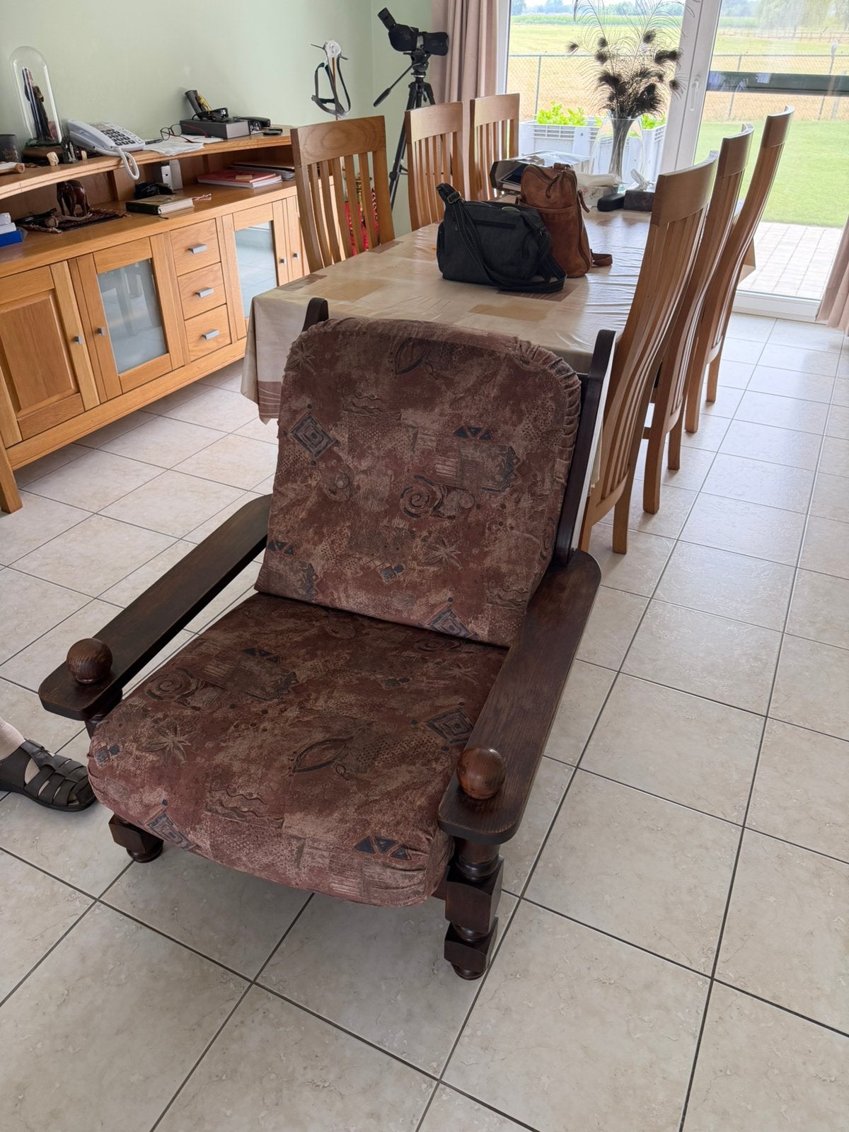 Gratis: bankstel en 2 stoelen, Huis en Inrichting, Ophalen, Gebruikt
