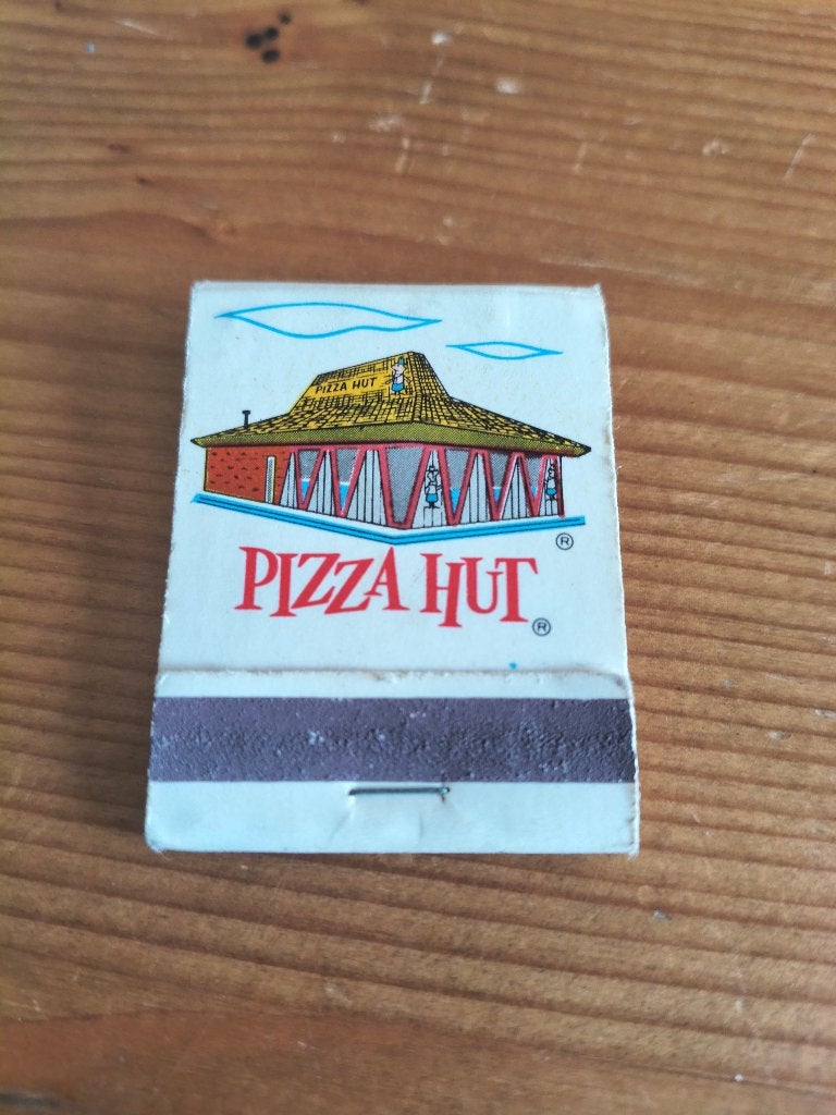 Luciferdoosje Pizza Hut (USA), Ophalen, Zo goed als nieuw, Luciferdoosjes of -merken