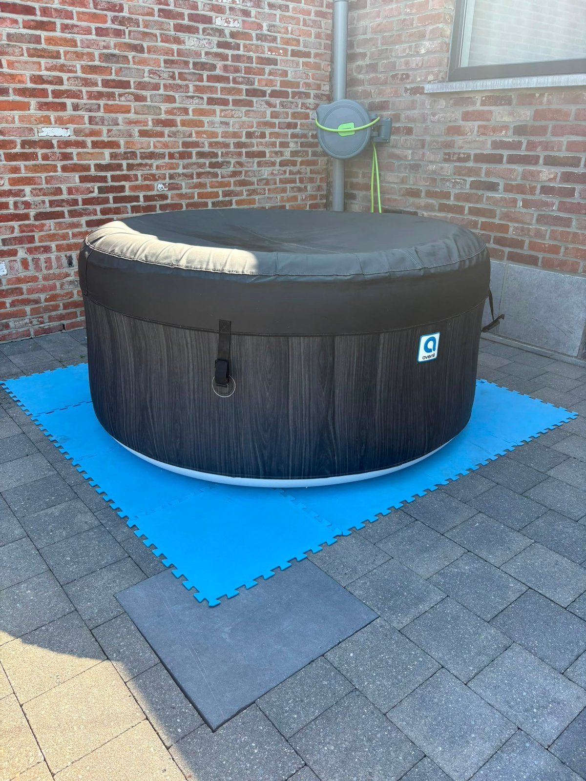 Jacuzzi opblaasbaar topstaat, Tuin en Terras, Bubbelbaden en Hottubs, Ophalen, Zo goed als nieuw, Filter, Opblaasbaar