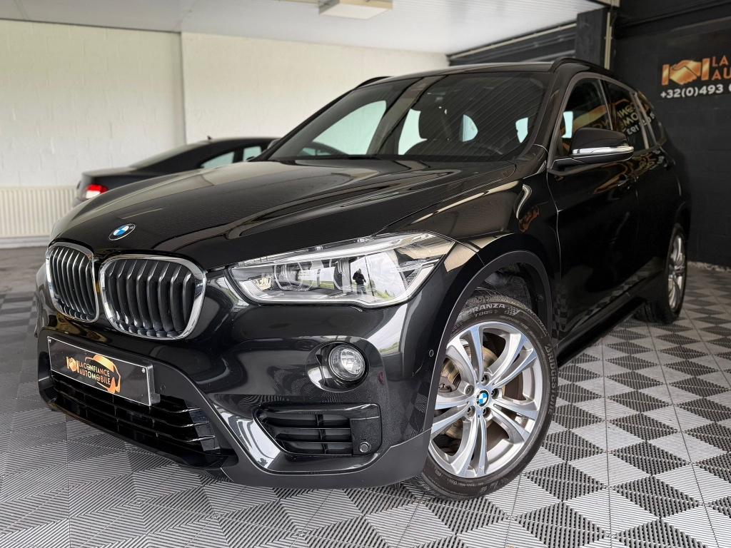 BMW X1 2.0das xDrive18 1e eigenaar Garantie 12 maanden, Auto's, BMW, 1995 cc, 4 cilinders, Zwart, Leder