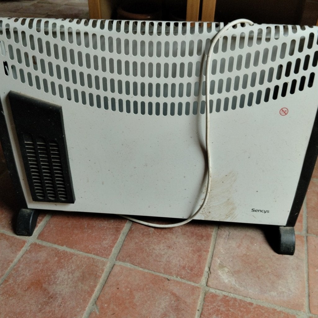 elektrische verwarming, Doe-het-zelf en Bouw, Verwarming en Radiatoren, Ophalen, Gebruikt