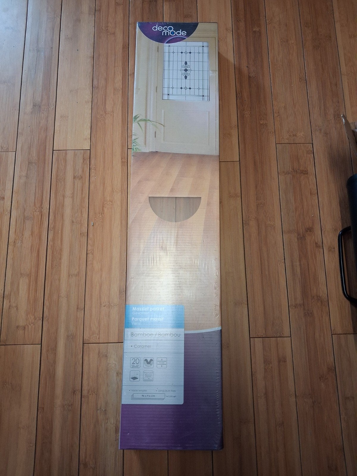 parquet bambou massif, Moins de 10 cm, Parquet, Enlèvement, Bois