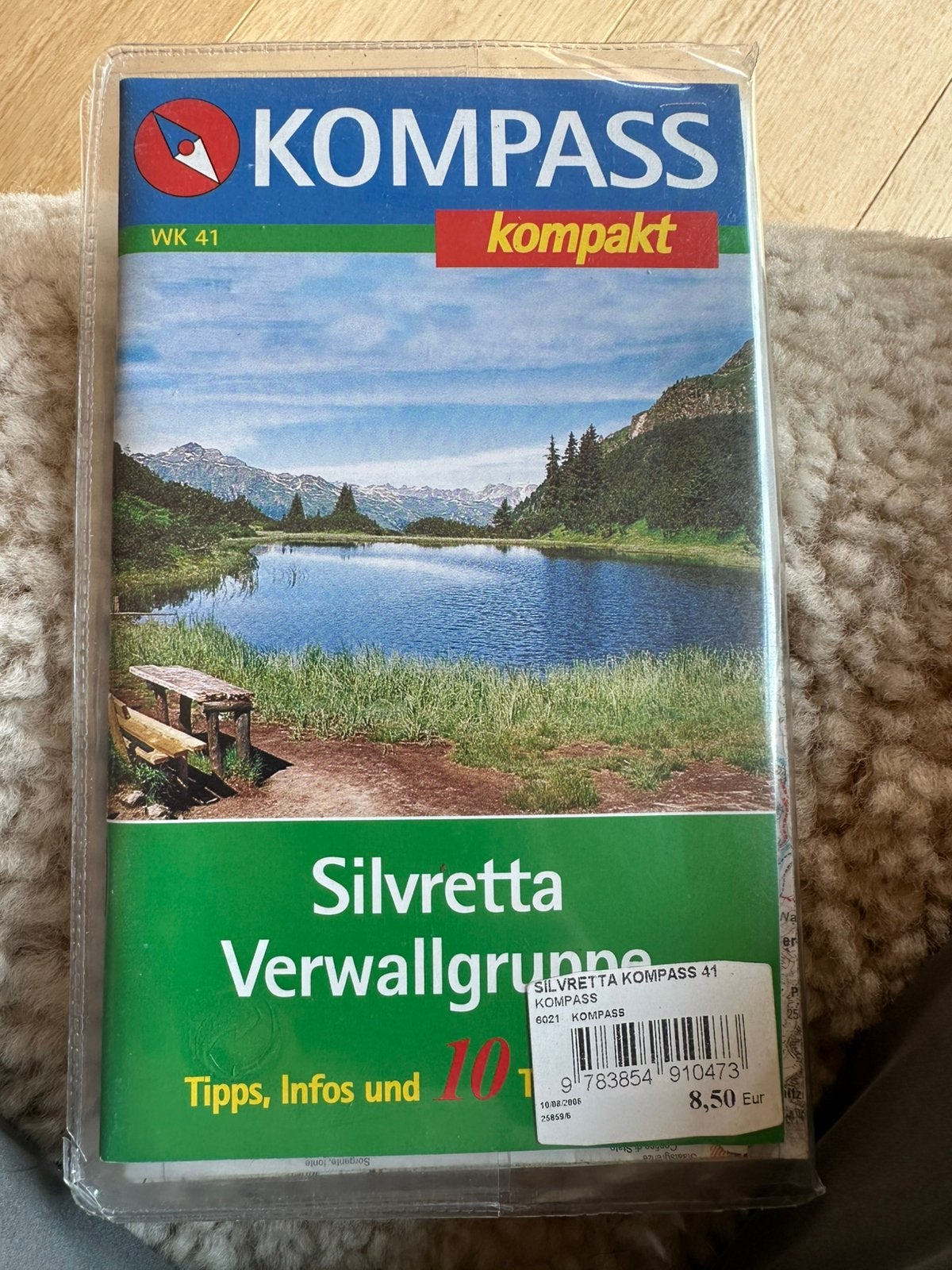 Kompass topografische kaart Silvretta Verwalgruppe, Enlèvement, Comme neuf