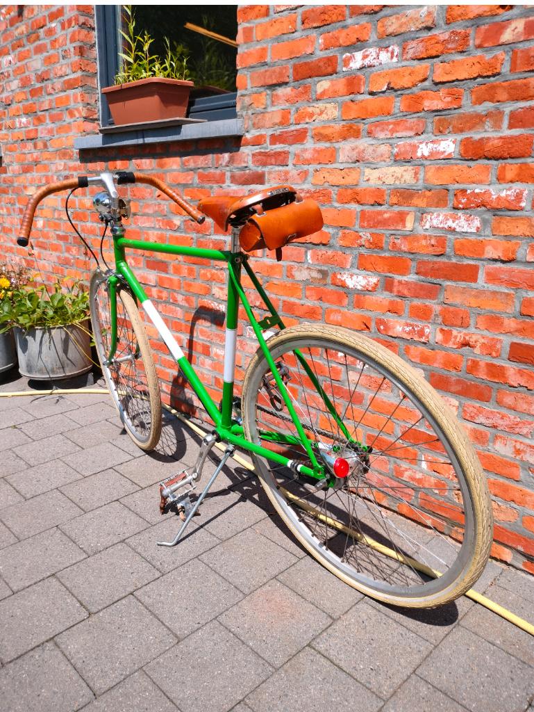 Achielle fiets, Terugtraprem, Versnellingen, Zo goed als nieuw, Ophalen