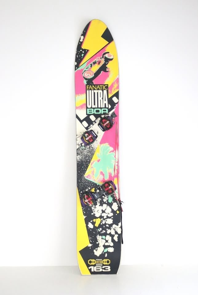 Vintage Fanatic Ultra Boa snowboard - museumstuk, Sports & Fitness, Snowboard, Enlèvement, Utilisé