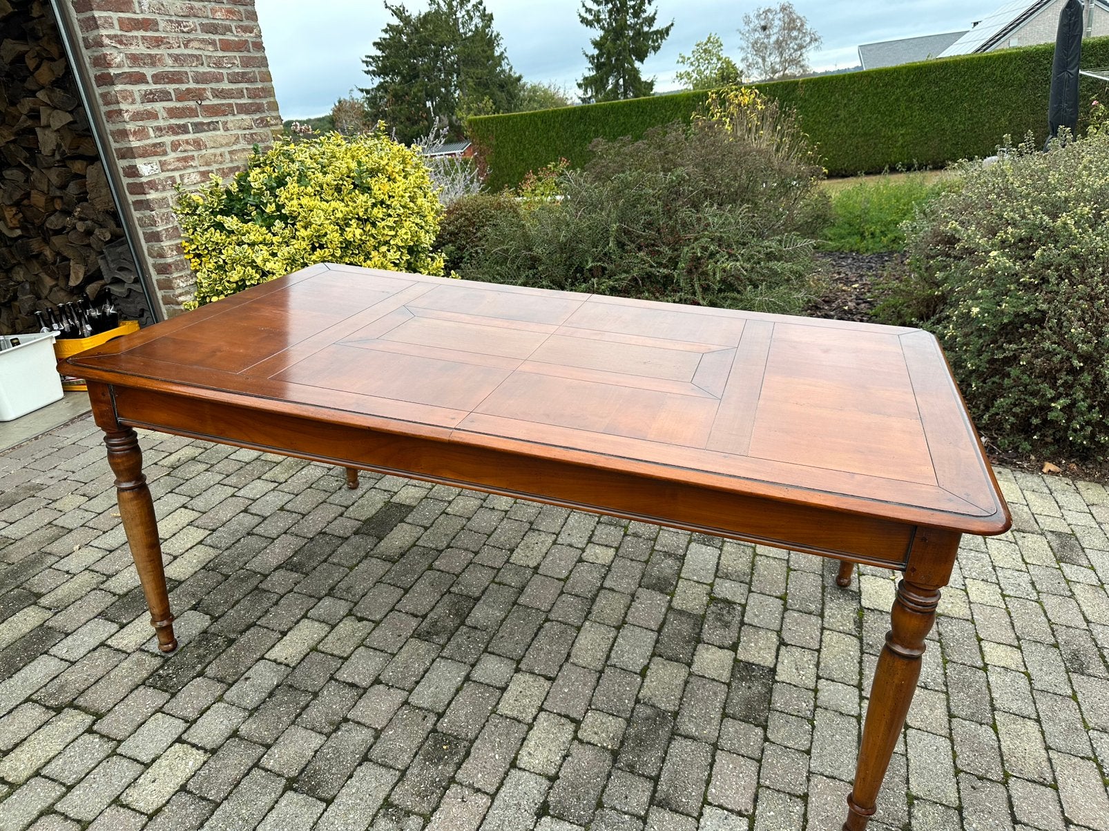 Table extensible + 6 chaises, Maison & Meubles, Enlèvement, Comme neuf