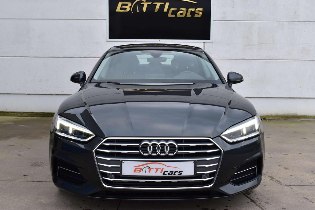 Audi A5 2.0 TFSI* Navi* Zetelverw.* Airco* PDC* 18" Velgen, Voorwielaandrijving, 4 zetels, Stof, Gebruikt