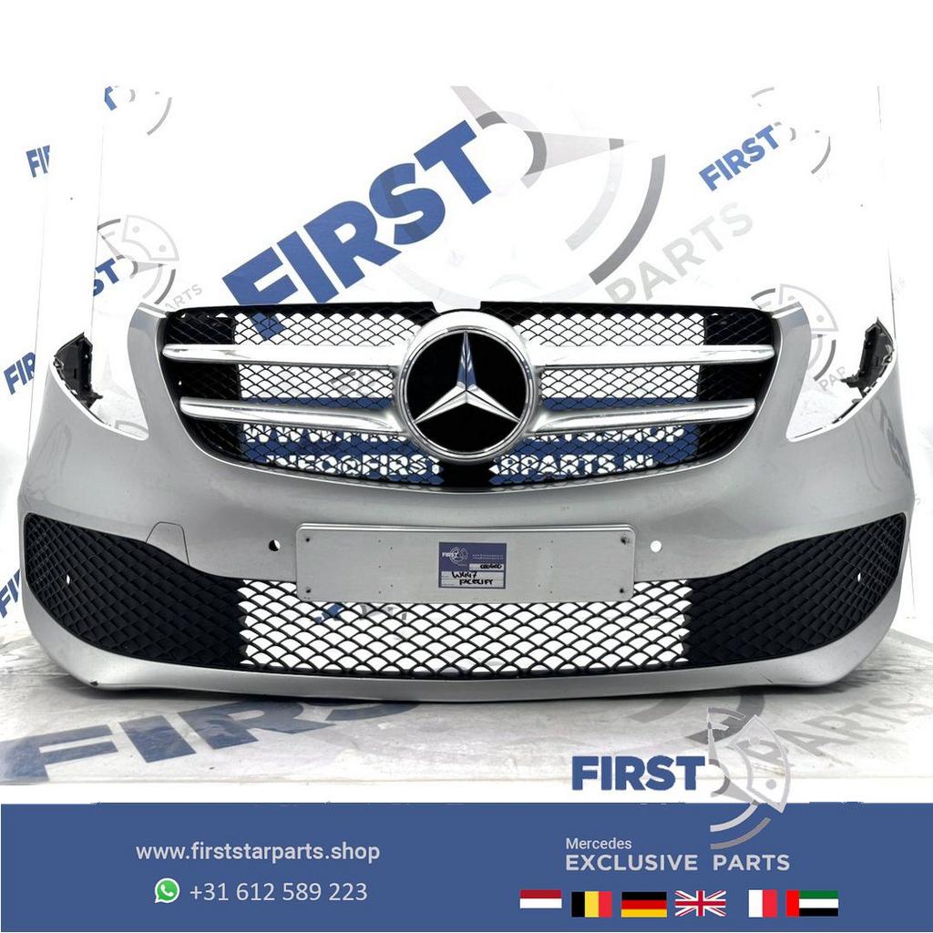 BUMPER W447 VITO / V KLASSE FACELIFT VOORBUMPER COMPLEET A44, Gebruikt, -, Voor, Ophalen of Verzenden