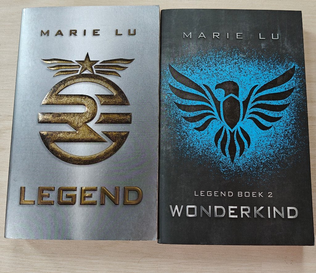 Marie Lu boeken Legend en Wonderkind NL, Boeken, Ophalen of Verzenden, Zo goed als nieuw