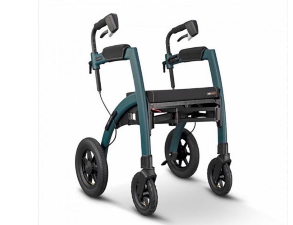 ROLLZ Déambulateur et Chaise Roulante Combo - ROBUSTE et SUR, Enlèvement, Pliable, Comme neuf