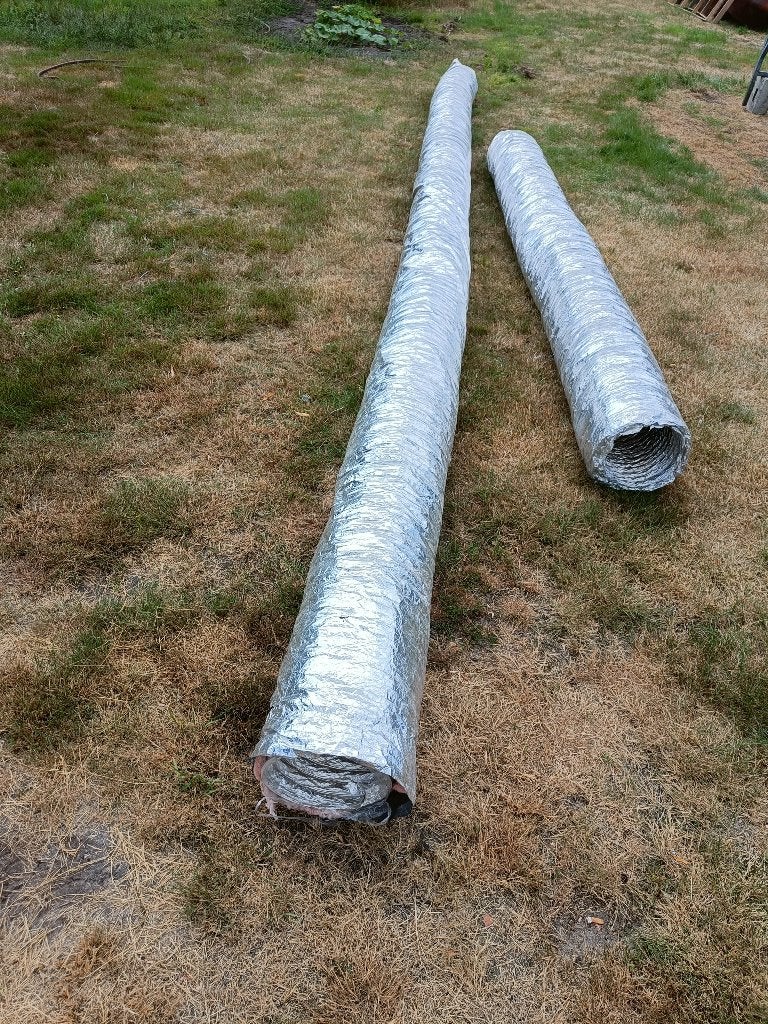 Geïsoleerde ventilatiebuizen flexibel, Doe-het-zelf en Bouw, Ophalen, Gebruikt, Ventilator