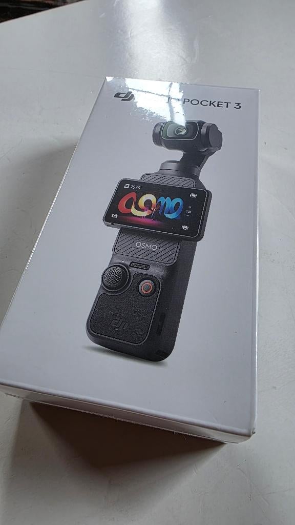 OSMO Pocket 3 neuf encore filmé, TV, Hi-fi & Vidéo, Caméras action, Enlèvement ou Envoi, Neuf, Autres marques
