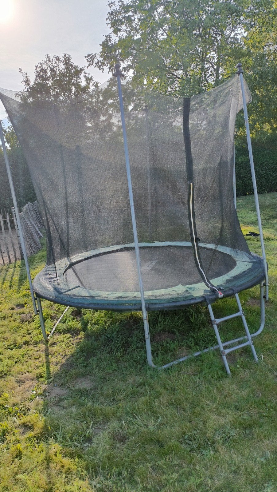 Trampoline ø 244cm - Habitat et Jardin, Kinderen en Baby's, Speelgoed | Buiten | Trampolines, Ophalen, Gebruikt