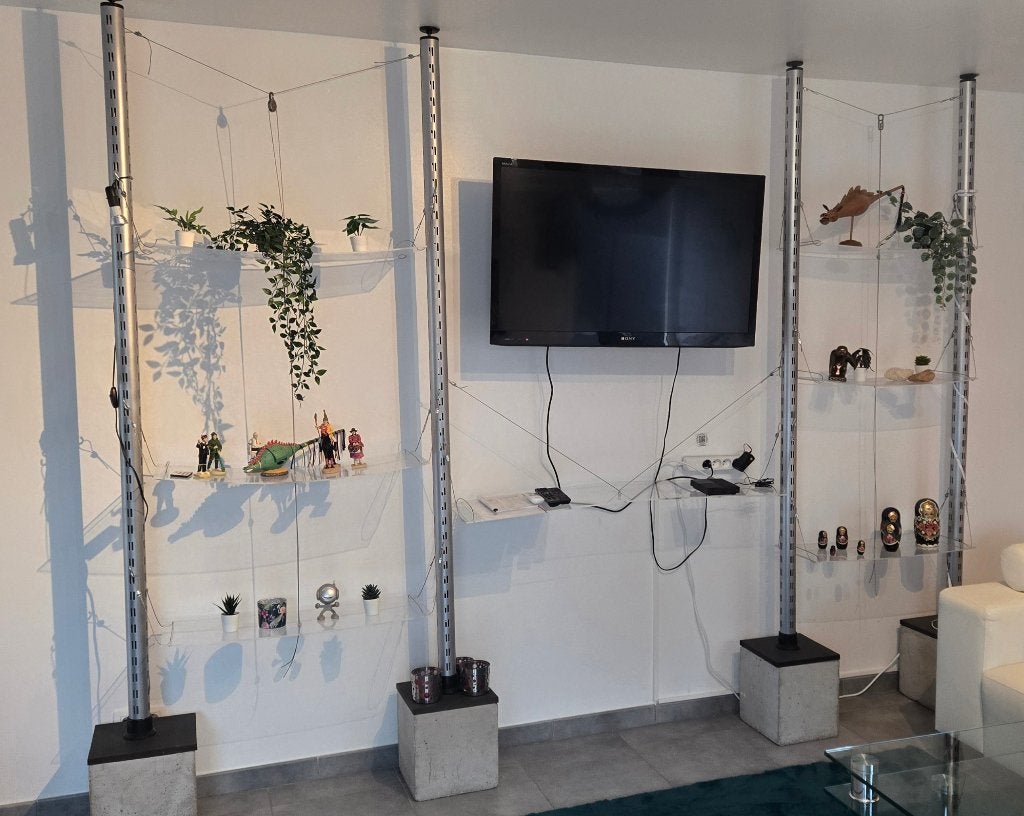 Étagère pour deco barres venant de chez Retif, Enlèvement, Utilisé