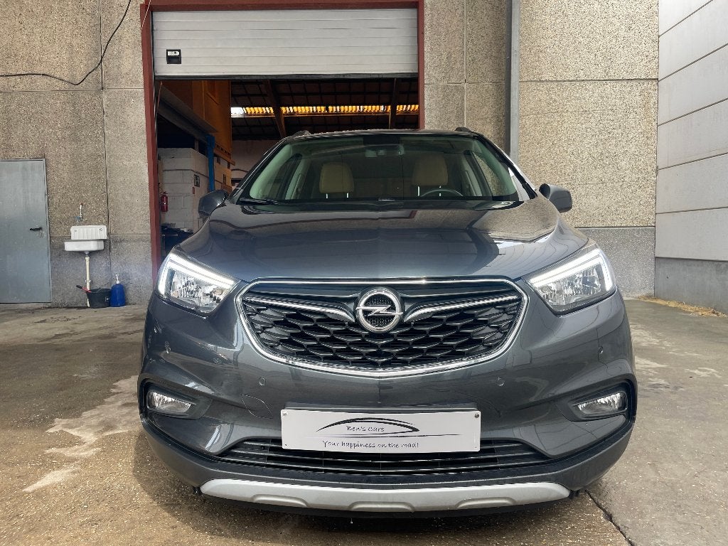 Opel Mokka X 1.4 Turbo Edition ** GPS/Caméra **, Autos, Cuir, Argent ou Gris, Achat, 140 g/km